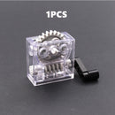 MOC Gear Series Gear Rotating Platform Gear Rack and Gear Differential High-tech Parts Small Particles Building Blocks Toys