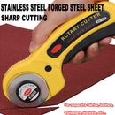 LeatherCraft 45mm Rotary Cutter Leather Cutting Tool Patchwork Sewing Quilting Fabric Cutter Circular Blade DIY For Leather Tool