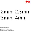 High Quality Hole Puncher Leather Hole Punch Round Steel Leather Craft Hollow Hole Punch 1mm-25mm Gaskets Plastic Rubber Tools