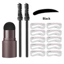 Makeup 2023 One Step Eyebrow Stamp Shaping Kit Brow Set Pen Women Natural Stick Hairline Enhance Waterproof Contour Stencil Tint