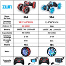 ZWN 1:12 / 1:16 4WD RC Car Radio Gesture Induction Music Light Stunt Remote Control Car off-Road Control Boys Toys for Children