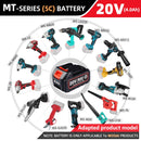 WOSAI Rechargeable Battery 12V 20V Lithium-Ion Series Cordless Drill/Saw/Screwdriver/Wrench/Angle Grinder Brushless Power Tools