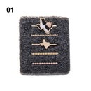 Decoration For Apple watch band Decorative Charms Diamond Jewelry iWatch/Galaxy watch 5/4/3 Bracelet silicone Strap Accessories