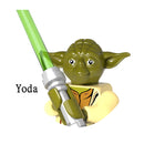 Disney Luke Skywalker Ahsoka Tano Building Block Yoda Obi-Wan Kenobi Sith Kylo Ren Count Dooku Starkiller Brick Figure Toy