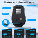 Rechargeable Wireless Bluetooth Mouse Aieach Silent WIRELESS COMPUT MOUS USB Ergonomic Gamer Mouse For Computer Laptop Macbook