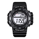 Cool Luminous Men Sport Watch High-end Silicone Strap Military Wrist Watch Led Calendar Waterproof Digital Watch reloj de hombre