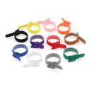 10~100pcs Releasable Cable Ties Plastics Fastening Reusable Cable tie Straps Nylon Wrap Zip Bundle Bandage Tie