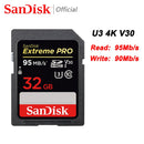 SanDisk Extreme Pro/Ultra SD Card 64GB SDXC SD 128GB 32GB Class10 Flash Memory Card 256GB 512GB 1TB SD Cards 4K SDHC For Camera