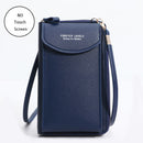 Women Bags Soft Leather Wallets Touch Screen Cell Phone Purse Crossbody Shoulder Strap Handbag for Female Cheap Women&