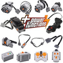 Technical Motor Parts Multi Power Functions 8293 8883 Tool Servo Train Motor PF Model Sets Building Blocks Compatible All Brands