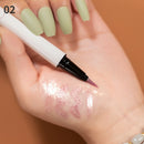 Diamond Glitter Eye Liner Pencil Eye Makeup Highlighter Waterproof Pearl White Brighten Silkworm Shadow Liquid Eyeliner Pen