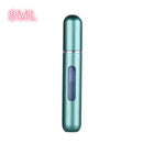 5ML/8ML Mini Small Perfume Refillable Bottle Portable Aluminum Atomizer Travel Refill Perfume Spray Bottle Cosmetic Container