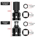 Universal Adaptive Wrench Adapter Socket Ratchet Torque Wrench Adapter 1/2 Inch Square to 1/4 Inch Hex Ratchet Socket Converter
