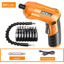 Electric Screwdriver Battery Rechargeable Cordless Screwdriver Powerful Impact Wireless Screwdriver Drill Electric Screw Driver