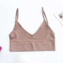 Seamless Low Back Bra Brassiere Comfortable Top Women Wirefree Underwear Unlined Lingerie Sexy Backless Bralette
