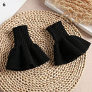 New Fake sleeves autumn winter wild sweater decorative sleeves pleated wrist Pleated organ fake sleeves universal fake cuff