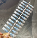 24Tips/Set Matte Super Long Coffin False Nail Artificial Fingernails Fake Nails Nail Beauty Finger Manicure Free Shipping Items