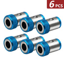 6.35mm Universal Magnetic Ring Alloy Magnetic Ring Screwdriver Bit Anti-corrosion Strong Magnetizer Drill Bit Magnetic Ring Tool