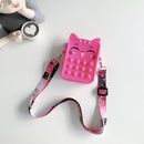 Hot Fidget Toys 2022 Push Bubbles Toy Rainbow Unicorns Premium Girls Push Bubble Bag Adult Antistress Squeeze Squishy Gifts
