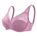 Women Bras Fashion Sexy Lace Bra Push Up Plus Size Bralette Thin Cup Underwire Bras Underwire Lingerie Underwear Top C D Cup