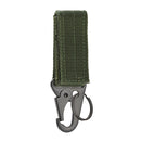 2pcs Tactical Hanging Buckle Molle Nylon Webbing Belt Triangle Buckle Outdoor Climbing Camping Tool Accessory Carabiner Keychain