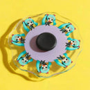 New 3D Running Cartoon Anime Character Astronaut Spinner Stress Relief Toys Anti-Stress Fidget Toy Finger Dynamic Changing Gyro