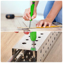 New Solid Carpenter Pencil Set Built-in Sharpener with 6 Refill Leads DeepHole Pencil Marking Tool Kit for Woodworking Architect