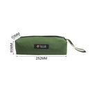 Durable Thick Canvas Pouch Tool Bags Storage Organizer Instrument Case Portable For Electrical Tool Tote Bag Multifunction Case