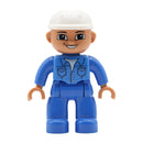 Big Size Action Figures City Princess Policemen Family Building Block Doll Character Accessory Toys Assembly Children Kids Gift