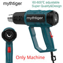 Heat Gun 2000W Professional Hot Air Gun with 2 Temperature Modes Hands-Free Stand Built-in Ideal for Stripping Paints Soldering