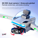 S135 PRO GPS Drone 4k Professional HD Camera Three-Axis Gimbal Anti-Shake HD Aerial Photography OAS Brushless Quadcopter RC Dron
