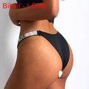 Sexy Women Pantie Crystal Rhinestone Letter Secret Underwear Fitness Gym Love Thongs Low Rise Tanga Female Push Up Lingerie