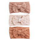 3pcs/lot Cable Knit Baby Girl Headband Bandeau Bebe Nylon Headbands for Newborn Girls Elastic Hair Band Baby Hair Accessories