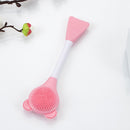 1pcs Face Mask Brush Silicone Gel Facial Mask DIY Brushes Original Soft Fashion Beauty Women Skin Face Care Home Makeup Tools
