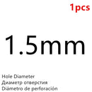 High Quality Hole Puncher Leather Hole Punch Round Steel Leather Craft Hollow Hole Punch 1mm-25mm Gaskets Plastic Rubber Tools