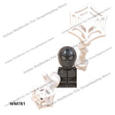 WM blocks 6052 6055 6056 6061 6063 6068 6071 6132 Disney anime bricks mini action toy figures Assemble blocks kids toys gifts