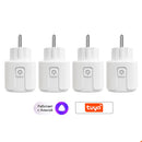 CBE WiFi Smart Plug Sockets 16A EU Plug Tuya Smart Life APP Work with Alexa Google Home Smart-Home Automation EU UK Plug Yandex
