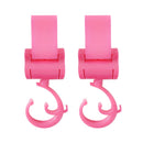 1/2pcs Baby Hanger Baby Bag Stroller Hooks Pram Rotate 360 Degree Baby Car Seat Accessories Stroller Organizer Bebes Accessories