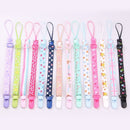 1pcs Comfortable Material Pacifier Cute Baby Clips Chain Dummy Clip Holder Nipples Children Cartoon Pacifier Clip Soother Holder