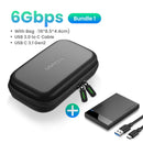 UGREEN HDD Case 2.5 SATA to USB 3.0 Adapter Hard Drive Enclosure for SSD Disk HDD Box Type C 3.1 Case HD External HDD Enclosure