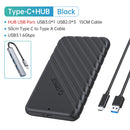 ORICO MicroB USB3.0 2.5" External Storage HDD Case SATA 5Gbps HDD SSD Hard Drive Enclosure Support UASP for PC Laptop