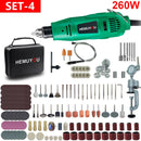 High-Power Engraver Electric Drill Engraving Dremel Rotary Tool 260W/480W Machine With Flexible Shaft 6-Position Variable Speed