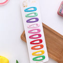 10pcs Snap Hair Clips for Girls Clip Pins BB Hairpins Color Metal Barrettes for Baby Children Women Girls Styling Accessories