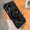 Luxury For Magsafe Magnetic Charging Transparent Silicone Case for iPhone 14 Plus 13 12 11 Pro Max Protector Shockproof Cover