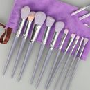 13Pcs Makeup Brushes Tool Cosmetics Powder EyeShadow Foundation Blush Blending Beauty Make Up Set For Women Maquillaje