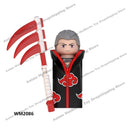 WM6109 Naruto blocks anime Sasuke Kakashi Madara Zetsu Might Guy Rock Lee mini action toy figures Assemble bricks toys kid gifts
