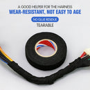 1 Pc Heat Resistant Adhesive Cloth Fabric Tape Home Improvement Car Auto Cable Harness Wiring Loom Width 9/15/19/25/32 MM
