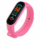 Smart Watch M6 Men's And Women's Fitness Sports Bracelet Heart Rate Blood Pressure Monitor Digital Watch for IOS Android Phones