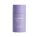 Girl Green Tea Solid Mask Deep Cleaning Mud Mask Stick Oil Control Anti-Acne Eggplant Masks Purifying Clay Stick Mask Skin Care