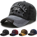 Retro Letter Embroidery Baseball Caps 2022 New Spring Summer Men Women Cotton Adjustable Casual Hat Hip Hop Streetwear Sun Hats